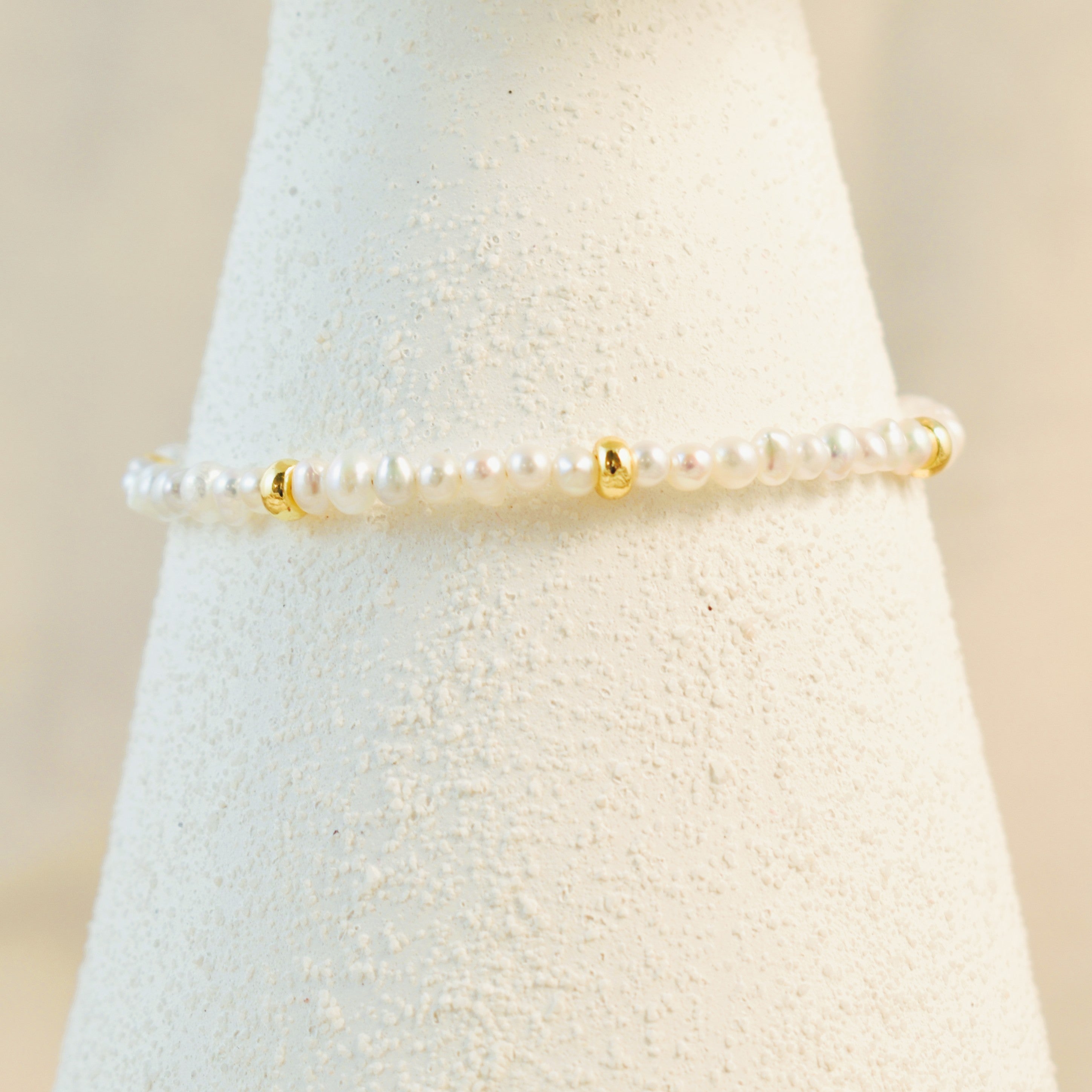 Sea Froth Pearl Bracelet