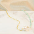 Seafoam Aphrodite Chain Necklace