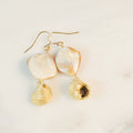 Seashell Hook Earrings