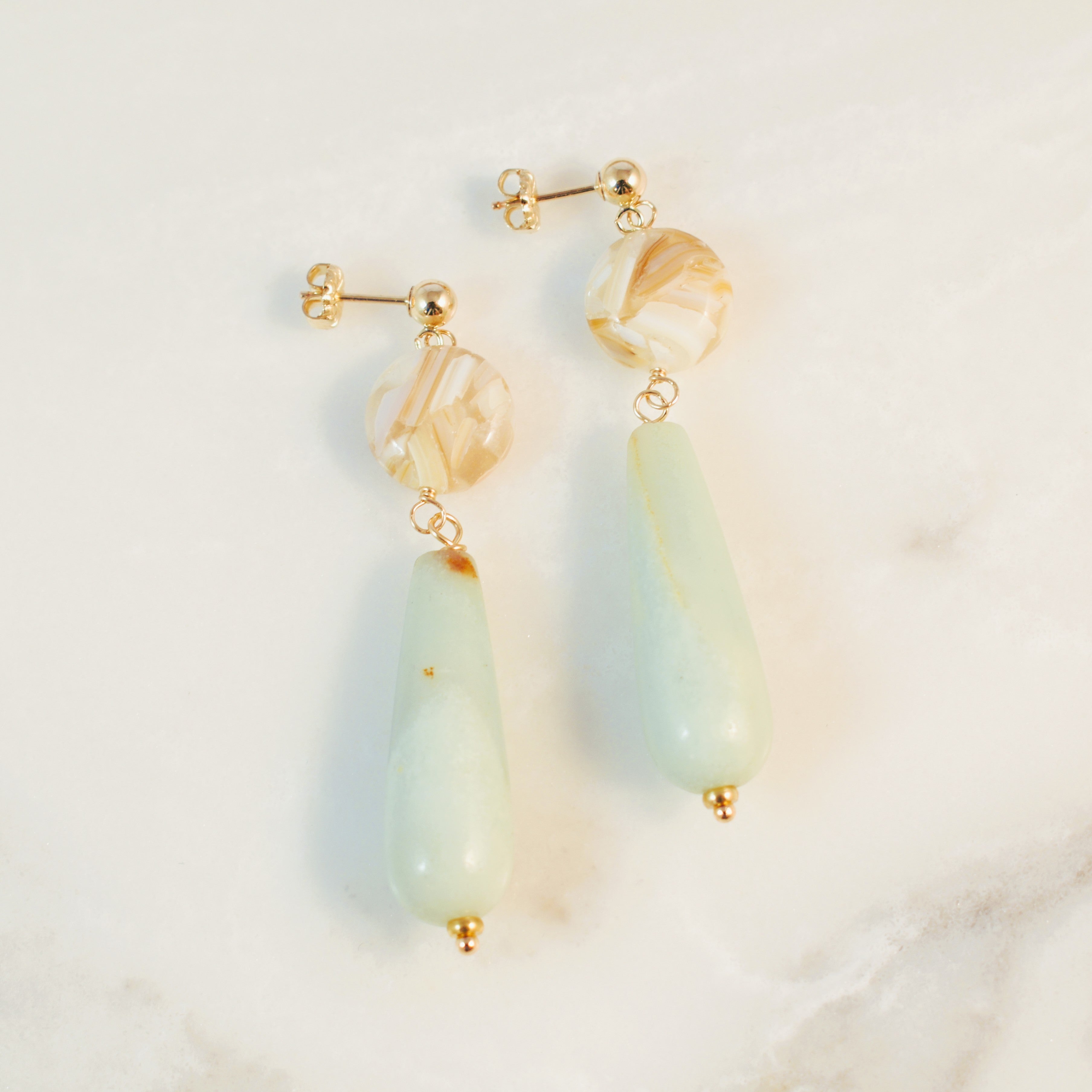 The Boardwalk Teardrop Post Earrings