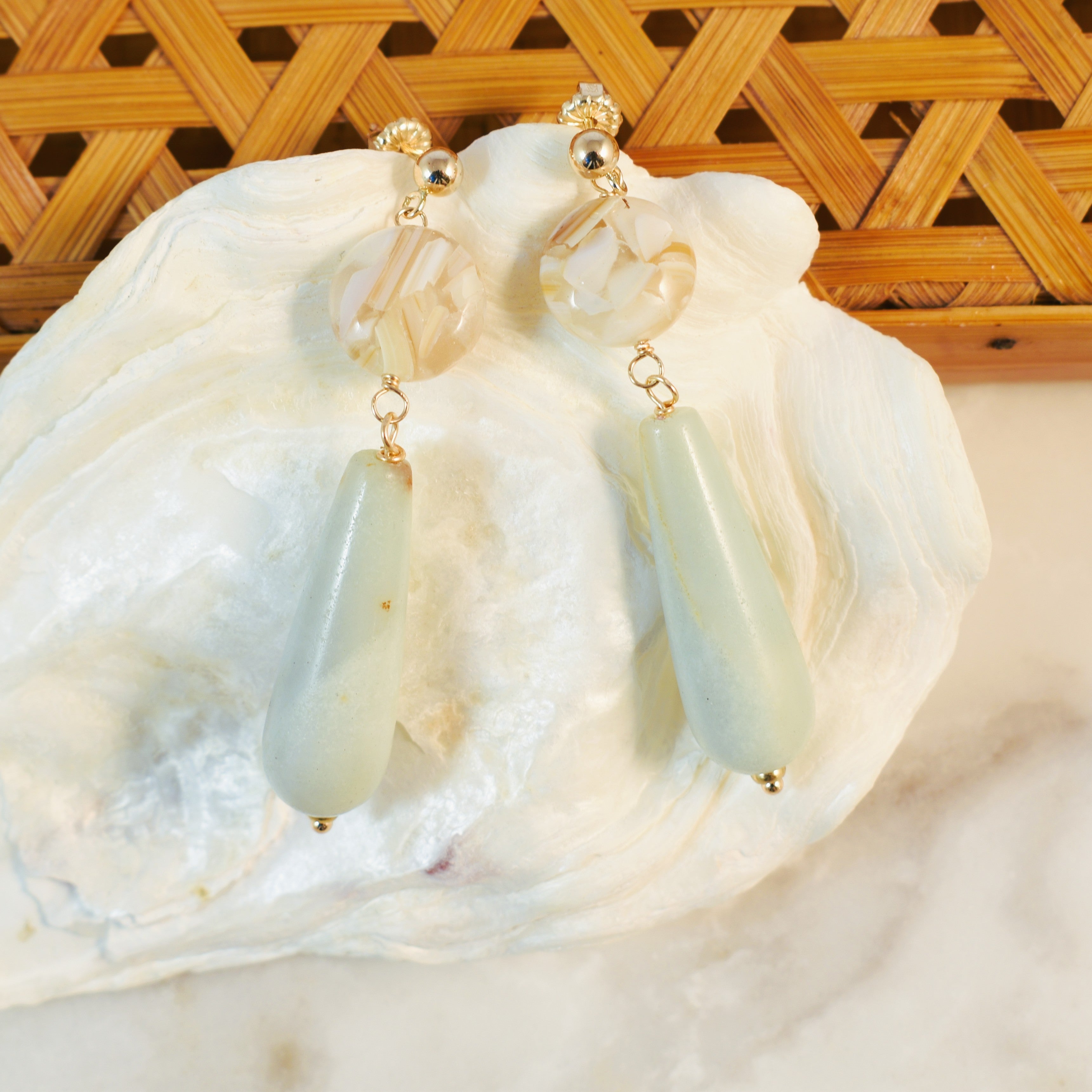 The Boardwalk Teardrop Post Earrings