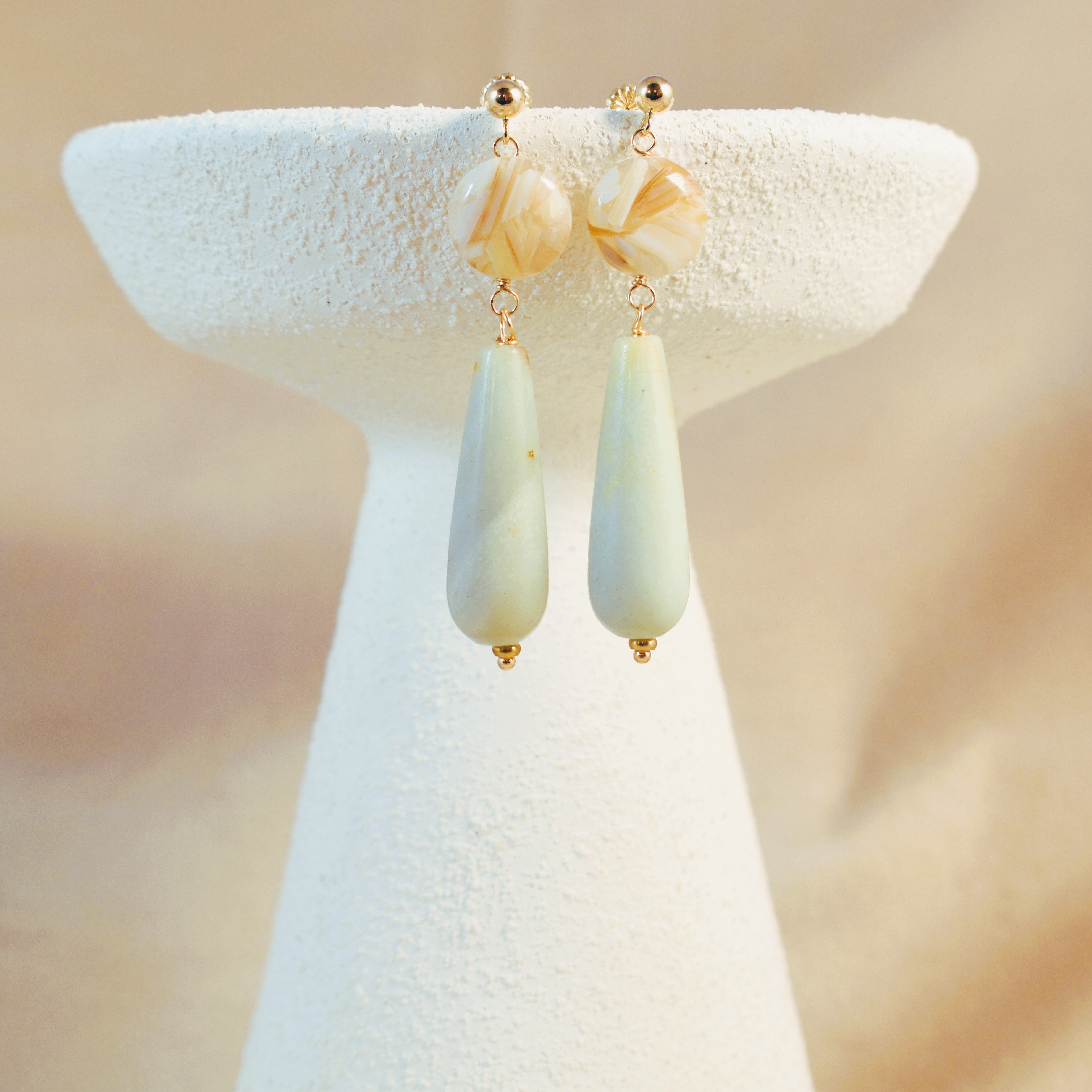 The Boardwalk Teardrop Post Earrings