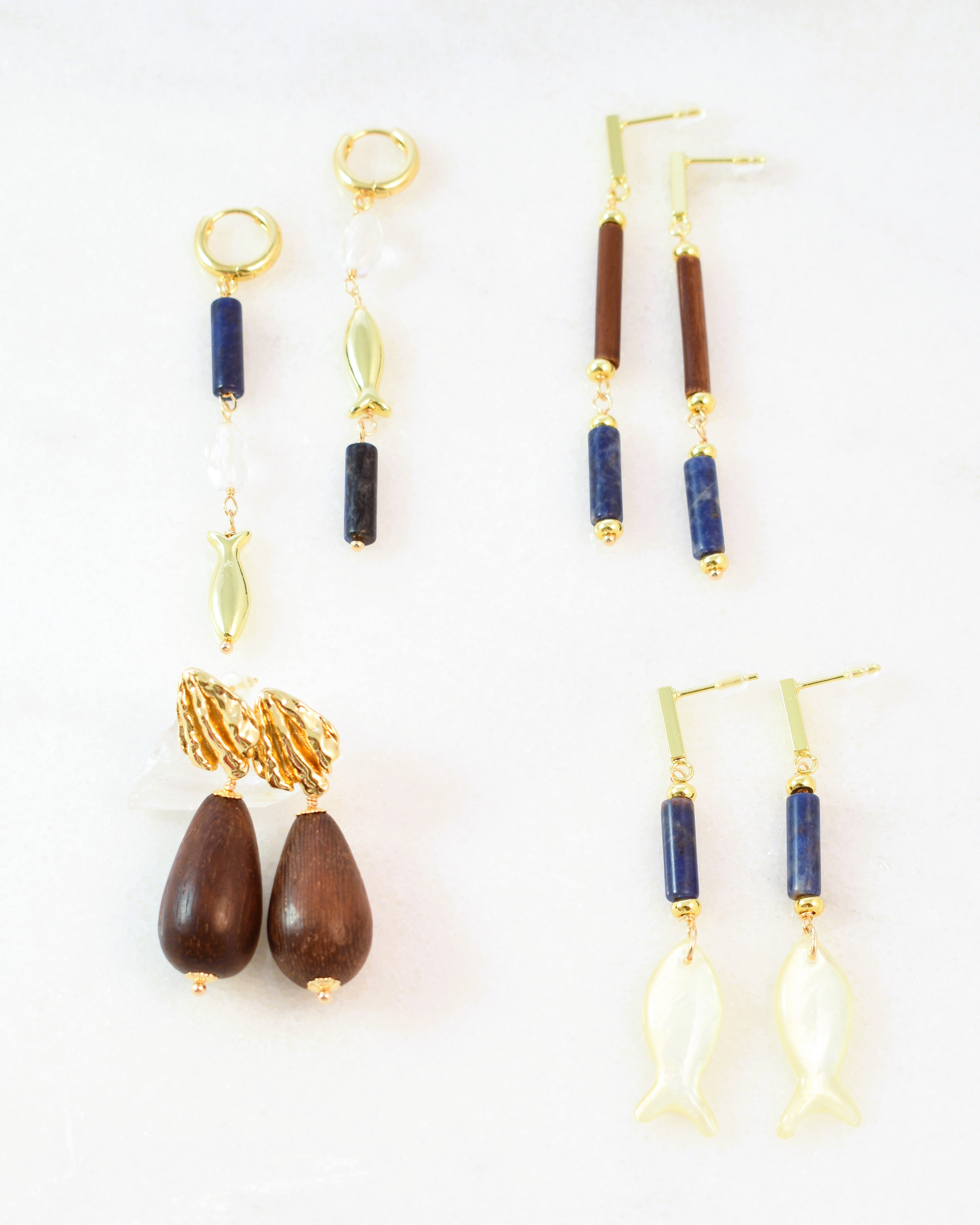 Sea Drift Post Earrings